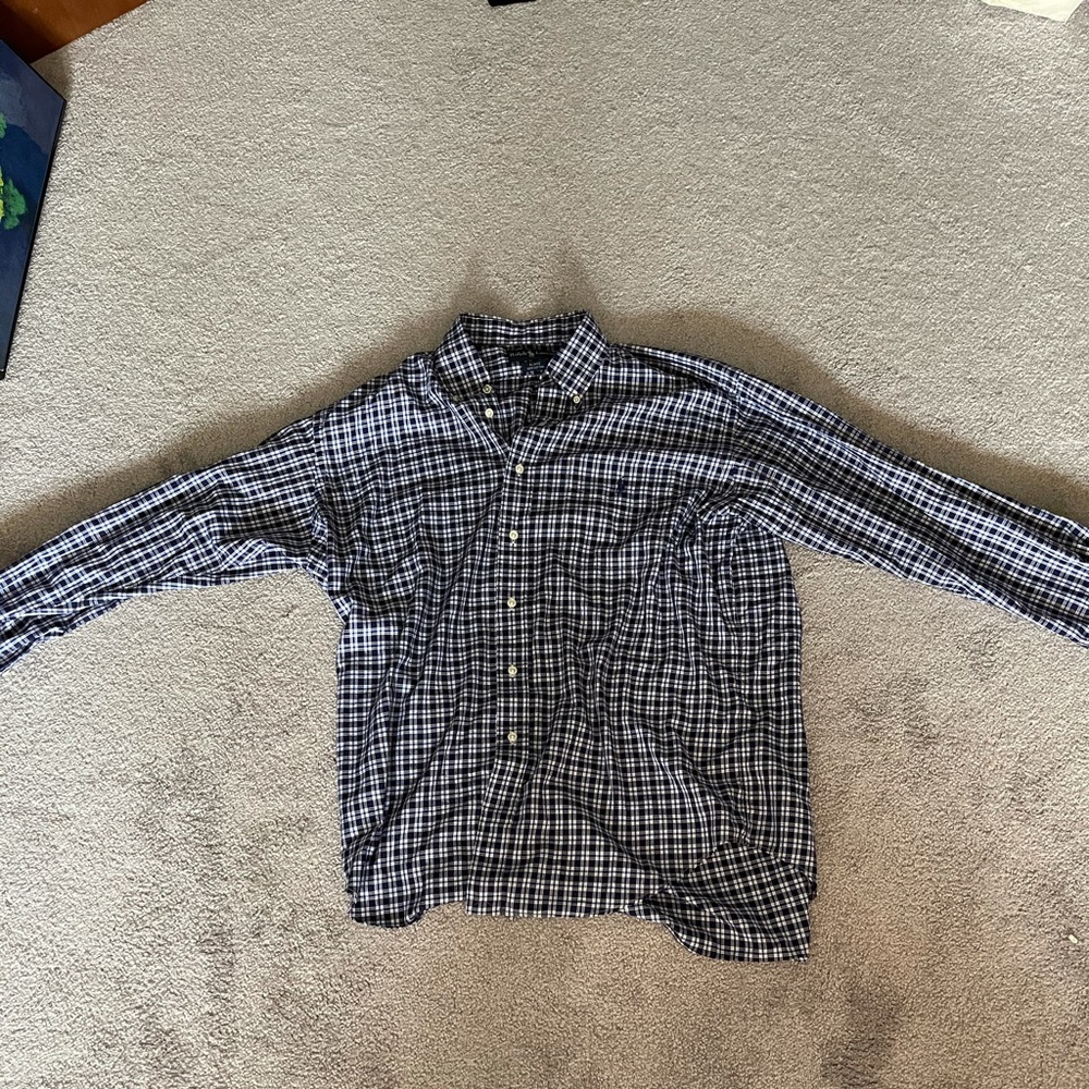 Ralph Lauren Dress Shirt, Made In Hong Kong
